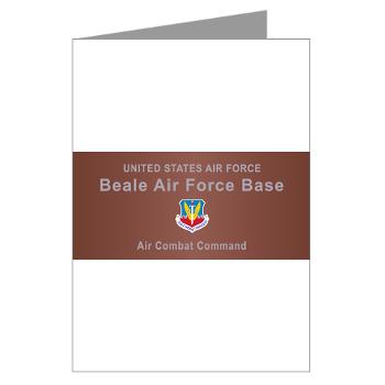 BAFB - M01 - 02 - Beale Air Force Base - Greeting Cards (Pk of 10) - Click Image to Close